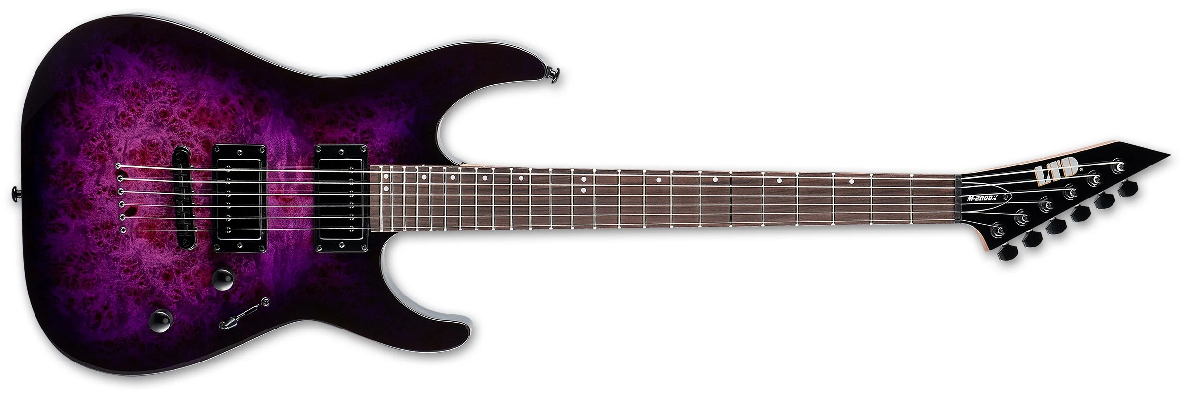 ESP LTD M-200DX NT Purple Burst Elektro Gitar ESP LTD M-200DX NT Purple Burst Elektro Gitar