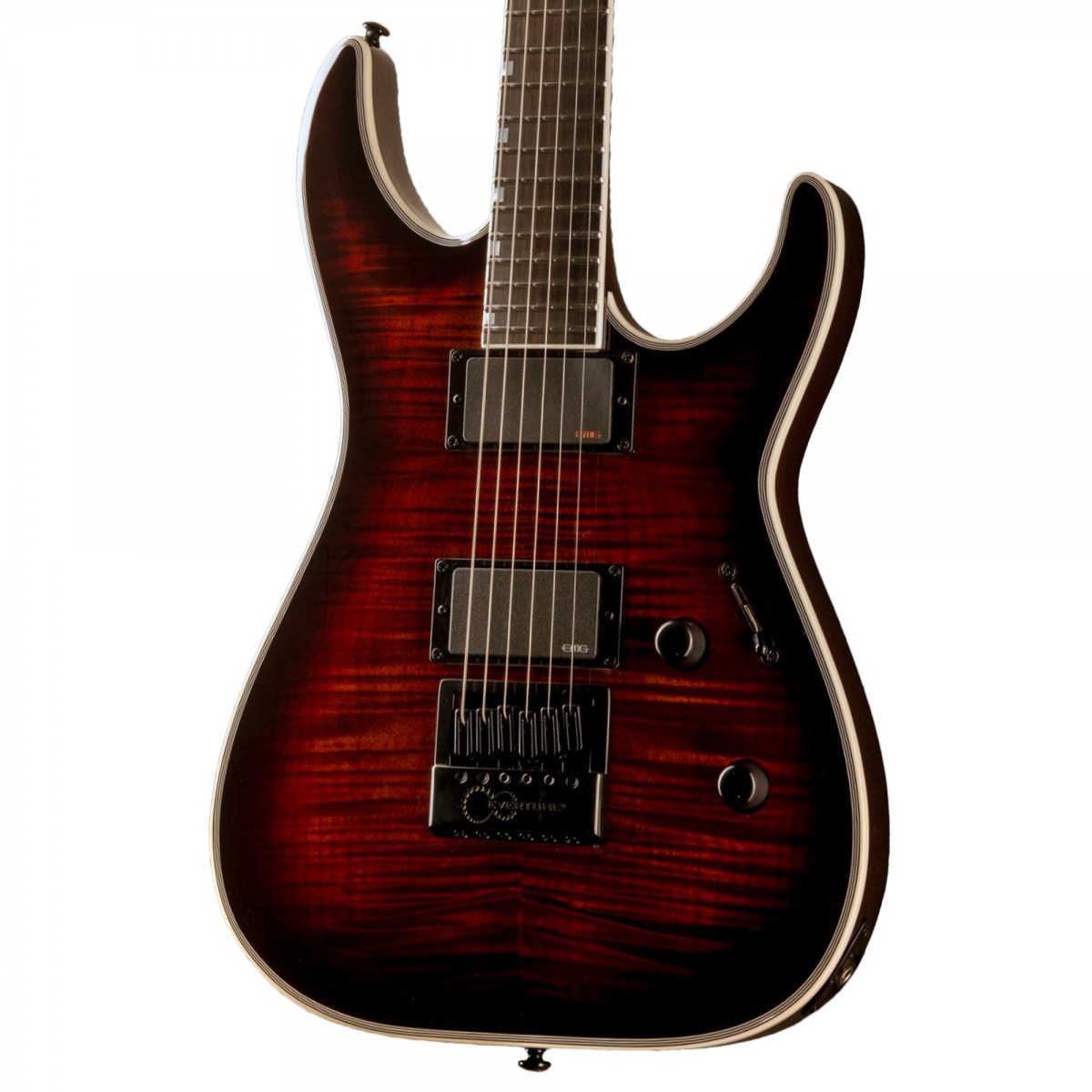 ESP LTD MH 1000 Evertune Dark Brown Sunburst