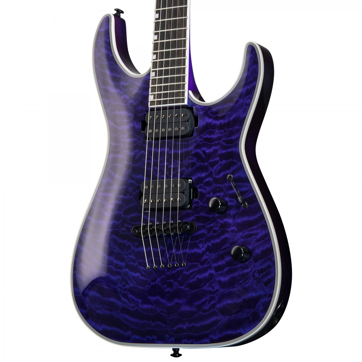 ESP LTD MH-1000NT See Thru Purple Elektro Gitar