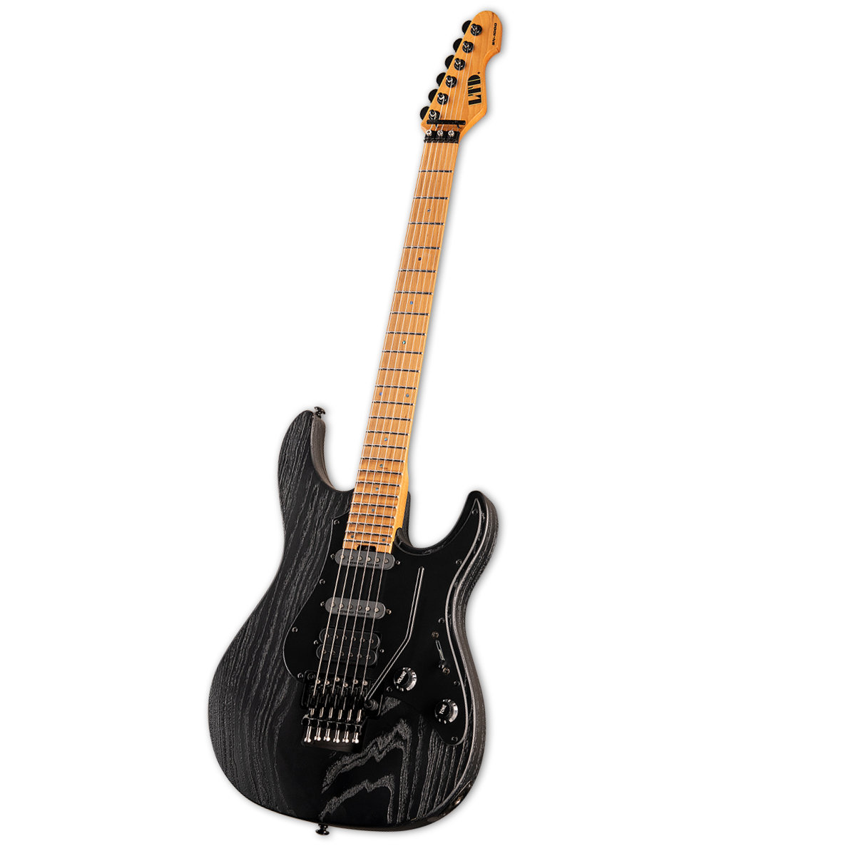 ESP LTD SN-1000 FR Black Blast Roasted Maple Elektro Gitar ESP LTD SN-1000 FR Black Blast Roasted Maple Elektro Gitar