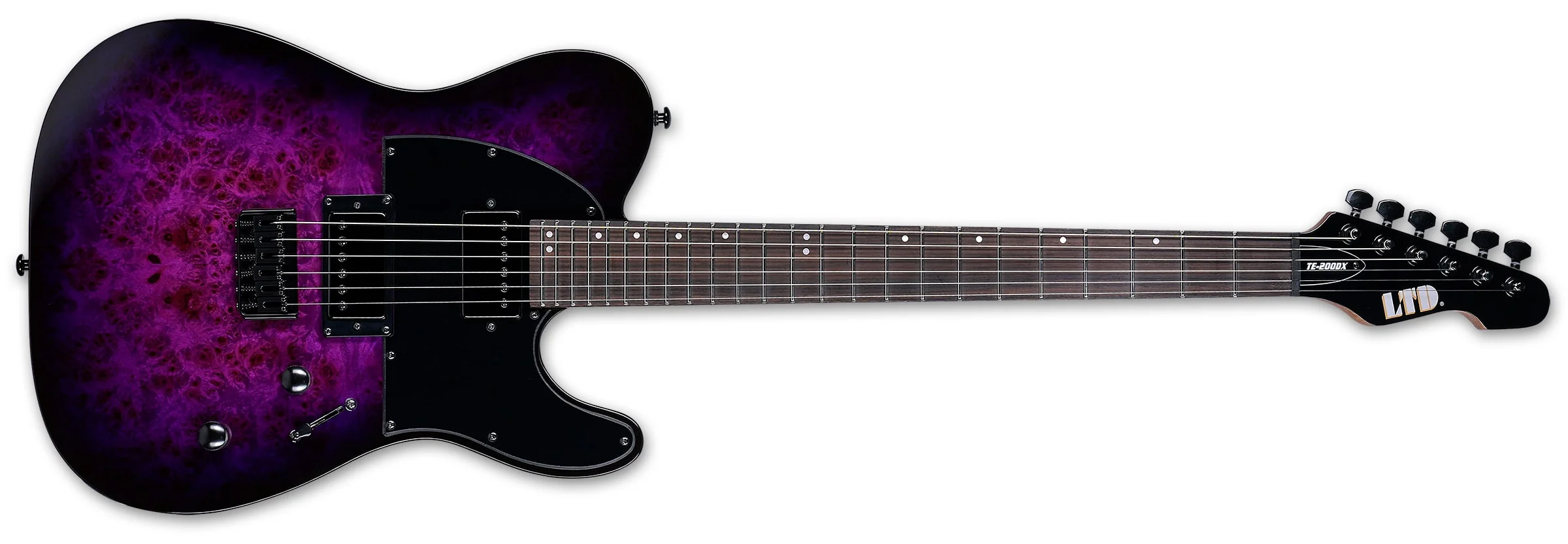 ESP LTD TE-200DX Purple Burst Elektro Gitar ESP LTD TE-200DX Purple Burst Elektro Gitar