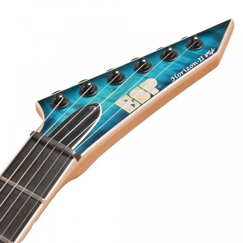 ESP USA Custom Horizon II Quilted Maple Aqua Marine Sunburst Elektro Gitar