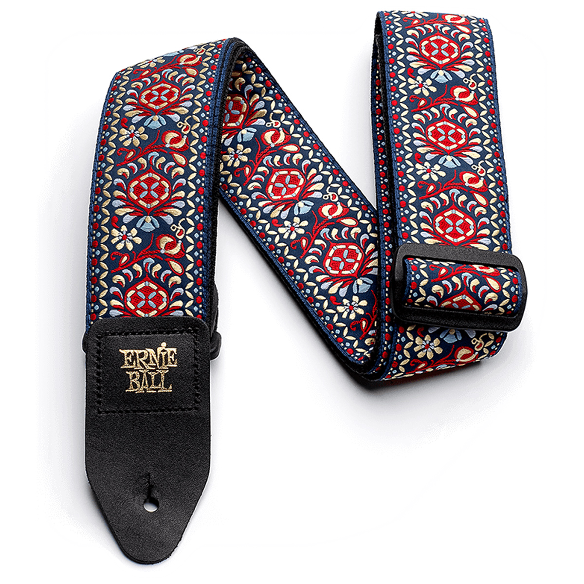 Ernie Ball P04091 Royal Bloom Jacquard Gitar Askısı Ernie Ball P04091 Royal Bloom Jacquard Gitar Askısı