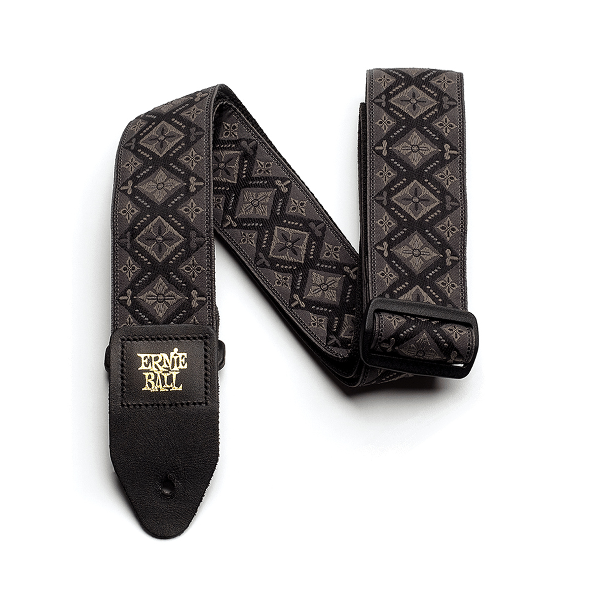 Ernie Ball P04093 Regal Black Jacquard Gitar Askısı