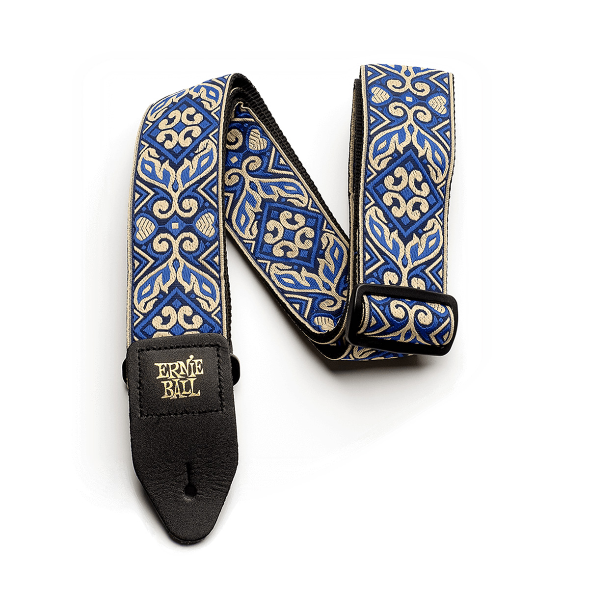 Ernie Ball P04165 Tribal Blue Jacquard Strap Gitar Askısı Ernie Ball P04165 Tribal Blue Jacquard Strap Gitar Askısı