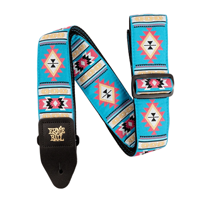 Ernie Ball P05326 Sedona Blue Jakarlı Gitar Askısı Ernie Ball P05326 Sedona Blue Jakarlı Gitar Askısı