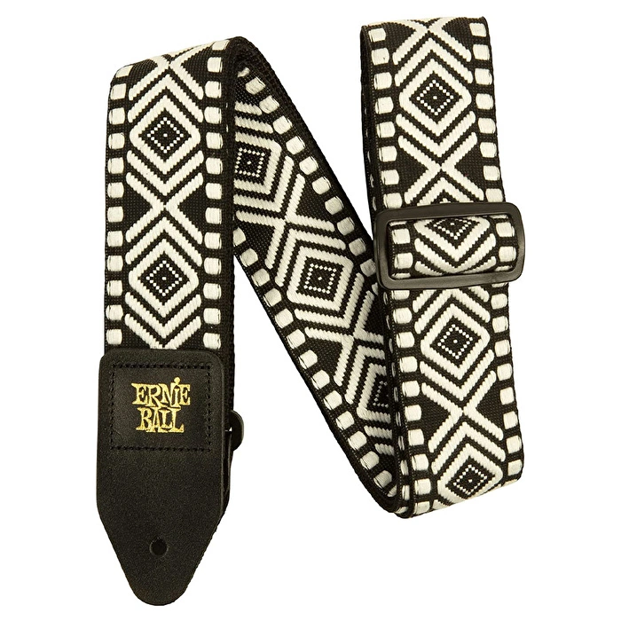 Ernie Ball P05343 Beyaz Desenli Gitar Askısı Ernie Ball P05343 Beyaz Desenli Gitar Askısı