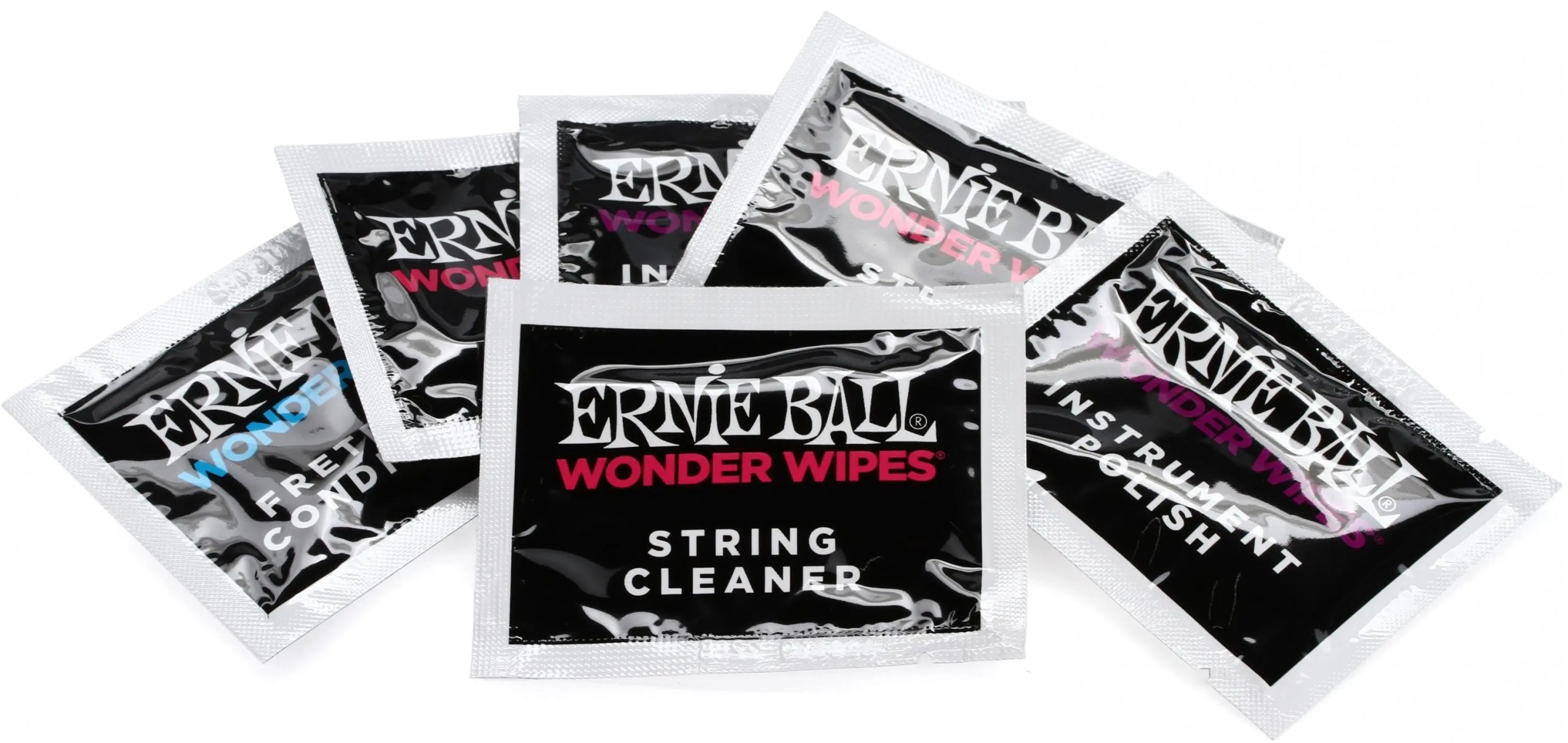 Ernie Ball Wonder Wipes Multi-pack Gitar Bakım Seti