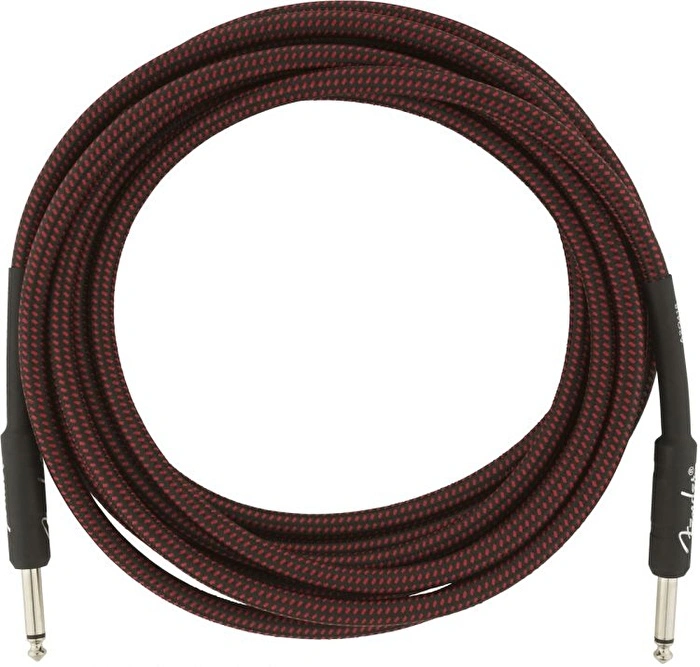 Fender Professional 3m Kırmızı Tweed Enstrüman Kablosu