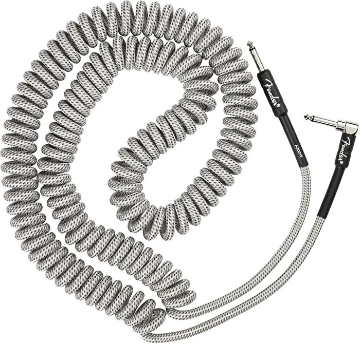 Fender Professional Coil Cable 9M Beyaz Tweed Enstrüman Kablosu Fender Professional Coil Cable 9M Beyaz Tweed Enstrüman Kablosu