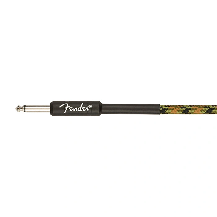 Fender Professional Düz/Düz Uçlu 3m Desert Camo Enstrüman Kablosu