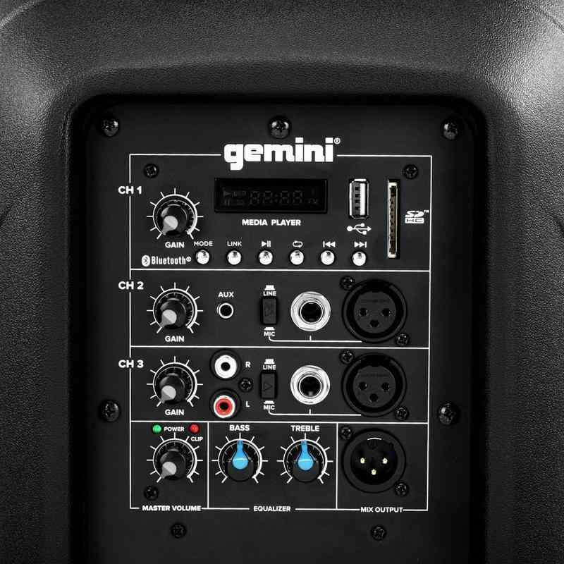 Gemini AS-2110BT 1000 Watt Bluetooth Aktif Hoparlör Gemini AS-2110BT 1000 Watt Bluetooth Aktif Hoparlör