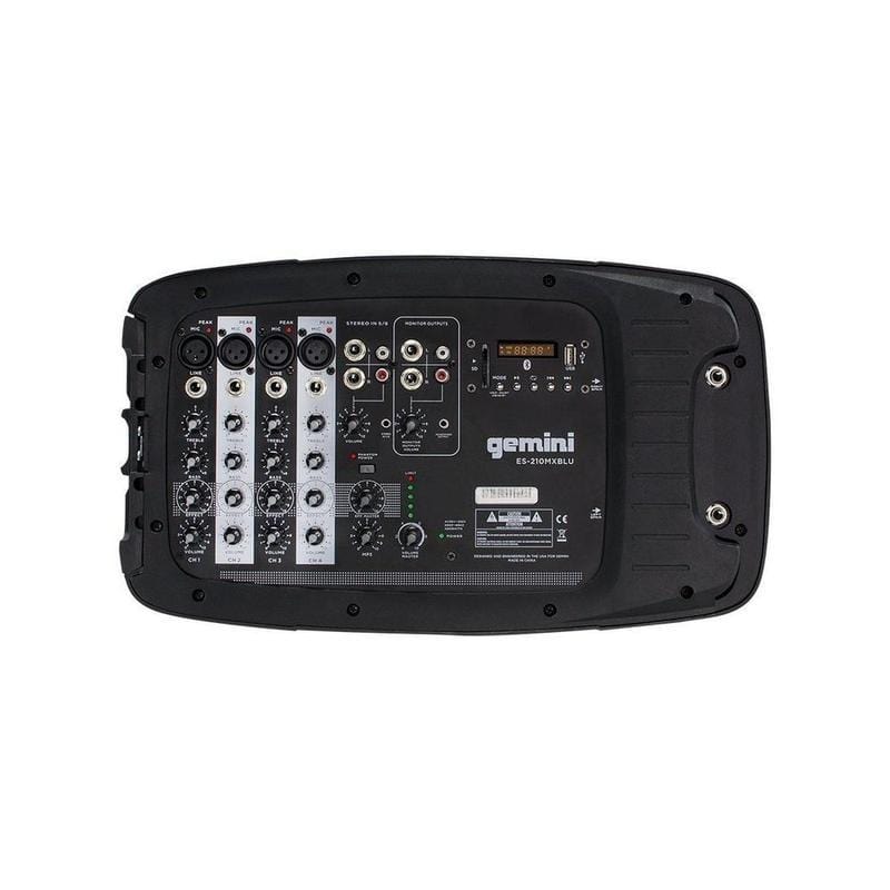 Gemini ES-210MXBLU Bluetooth lu Portatif PA Sistemi