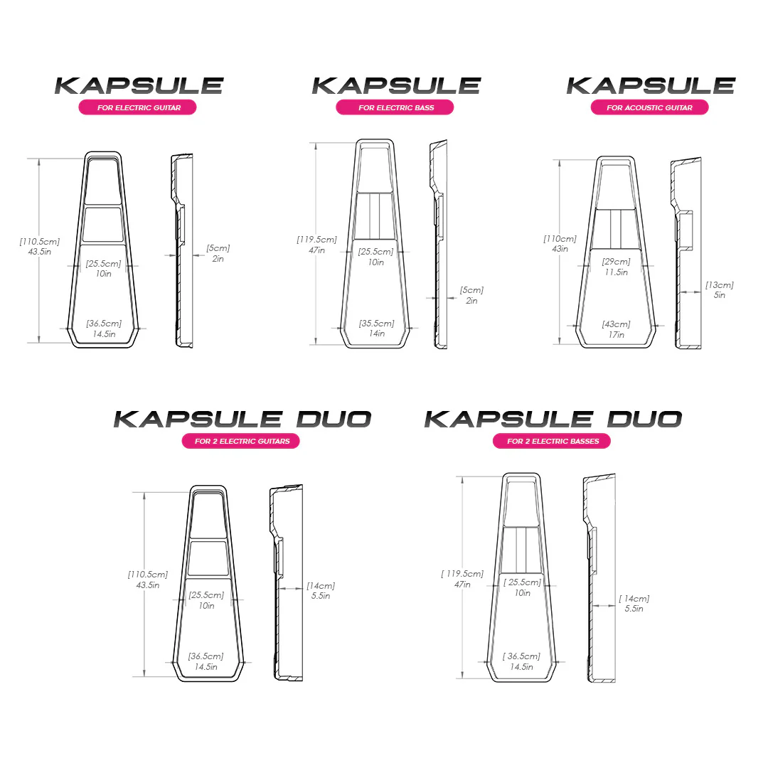 Gruv Gear Kapsule Bas Gitar Kılıfı