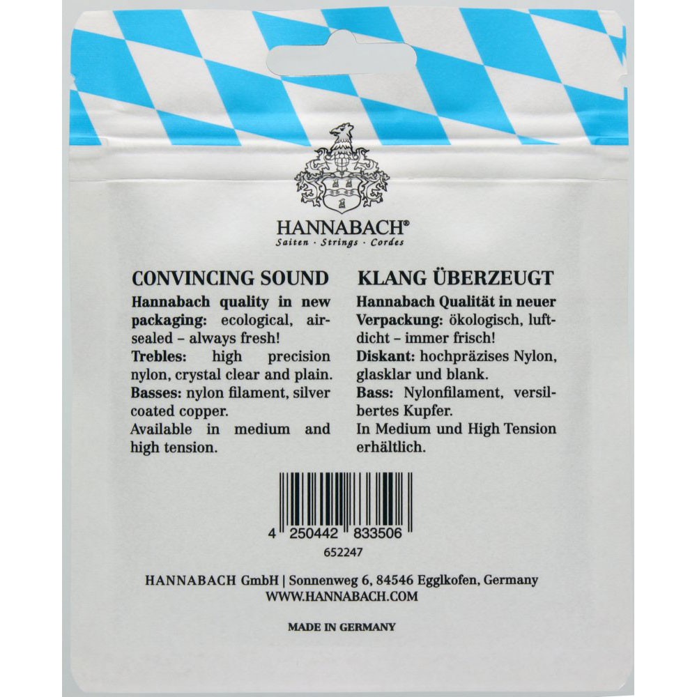 Hannabach high tension cheap