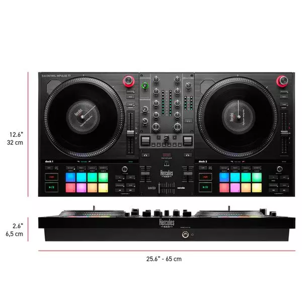 Hercules Dj Control Inpulse T7 WW Dj Controller
