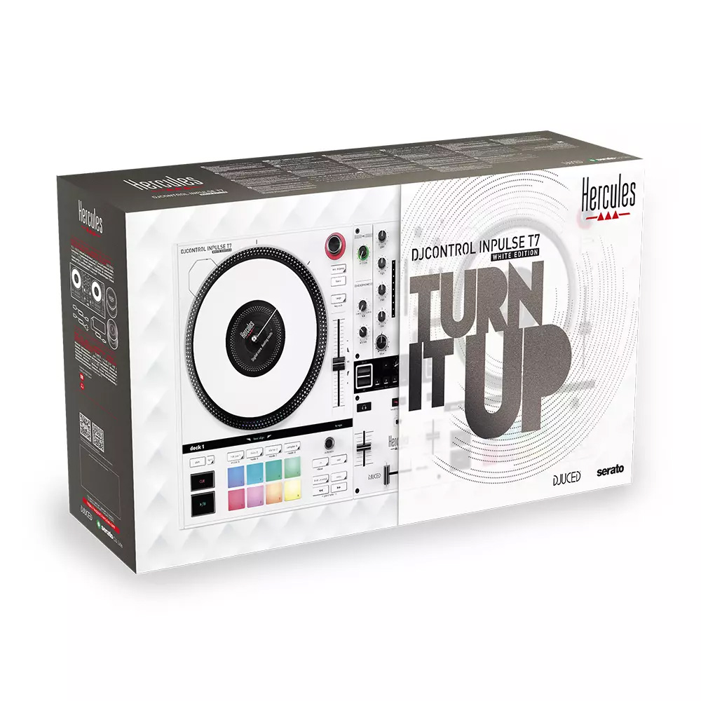 Hercules Inpulse T7 WW Beyaz DJ Controller