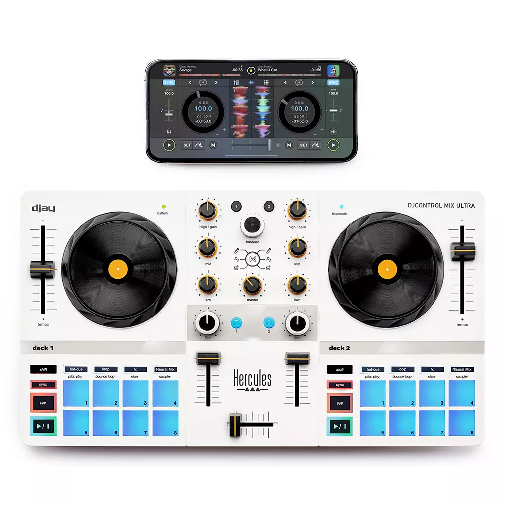 Hercules Mix Ultra Dj Controller Hercules Mix Ultra Dj Controller