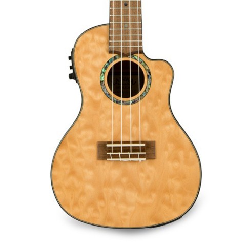 Lanikai QM-NACEC Quilted Maple Concert Preamp Elektro Ukulele