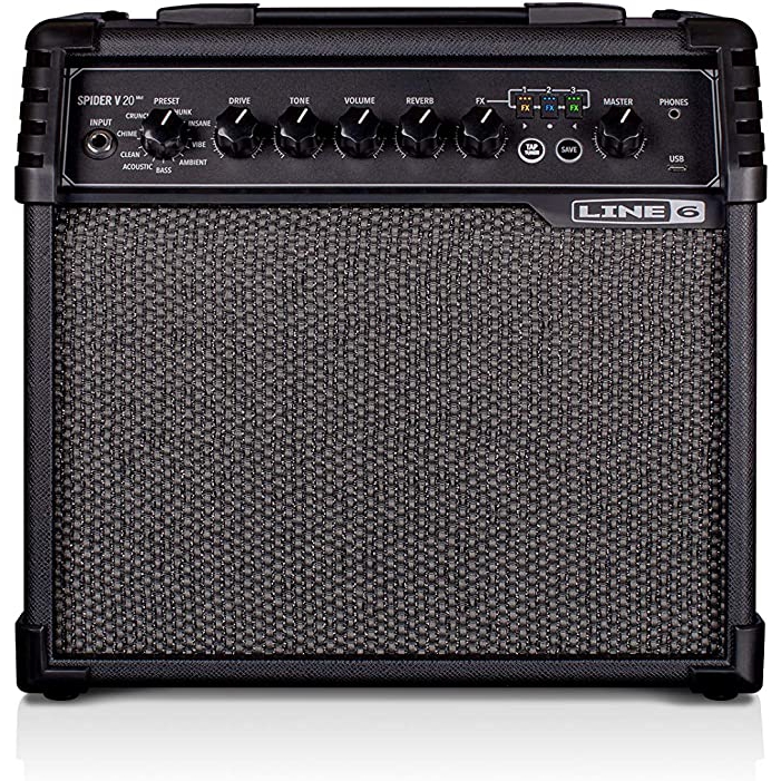Line 6 Spider V 20 MKII Elektro Gitar Amfisi Line 6 Spider V 20 MKII Elektro Gitar Amfisi