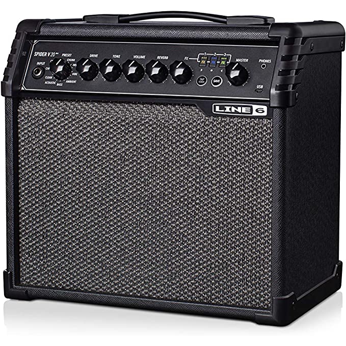 Line 6 Spider V 20 MKII Elektro Gitar Amfisi Line 6 Spider V 20 MKII Elektro Gitar Amfisi