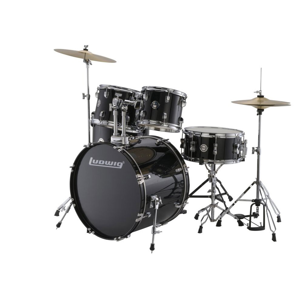 Ludwig Accent Fuse (Siyah) Akustik Davul Seti