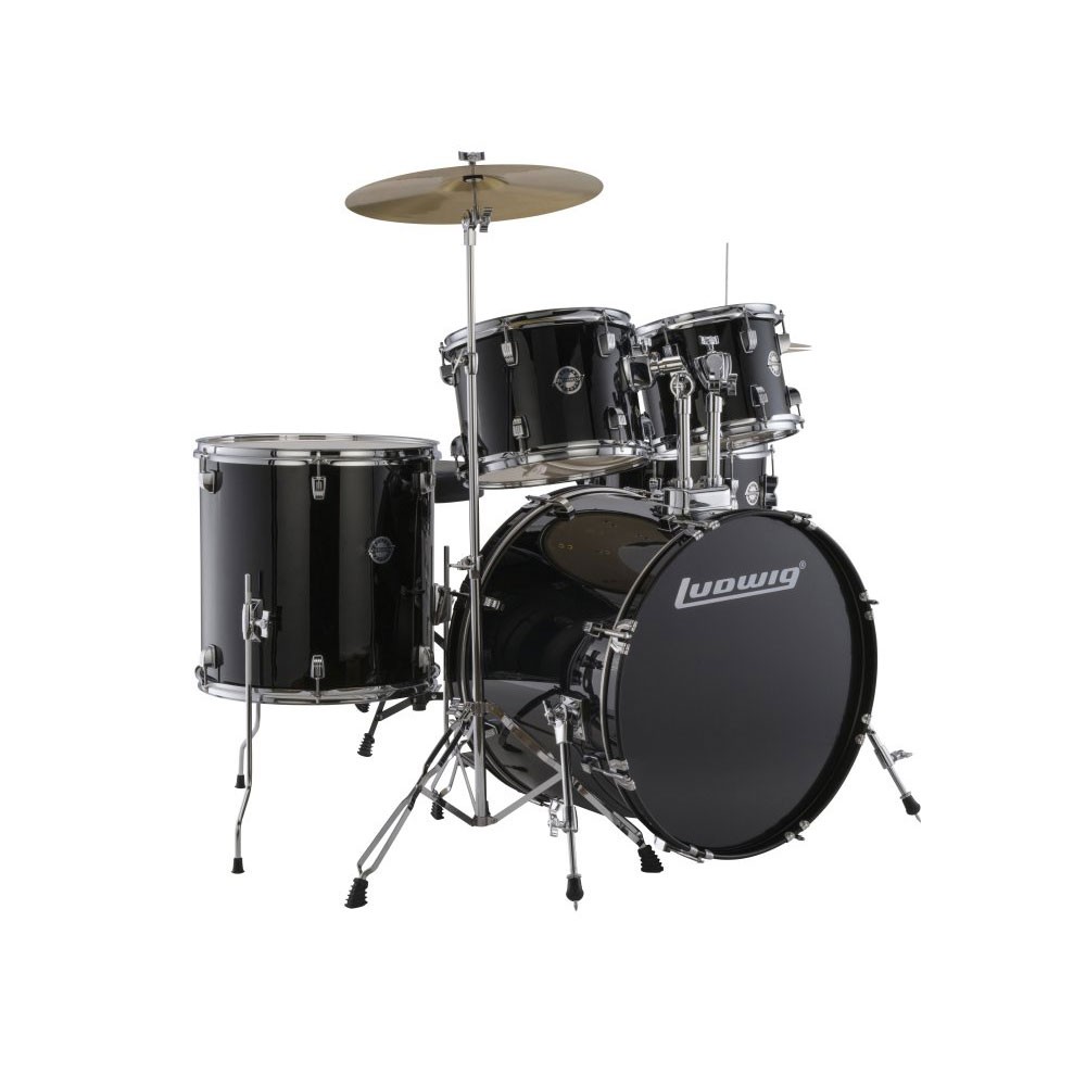 Ludwig Accent Fuse (Siyah) Akustik Davul Seti