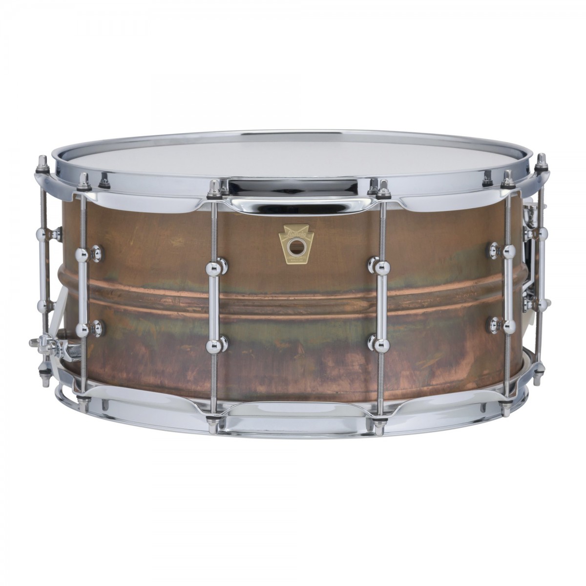 Ludwig LC663T Raw Copper Phonic Trampet - 6.5 x 14 Inch