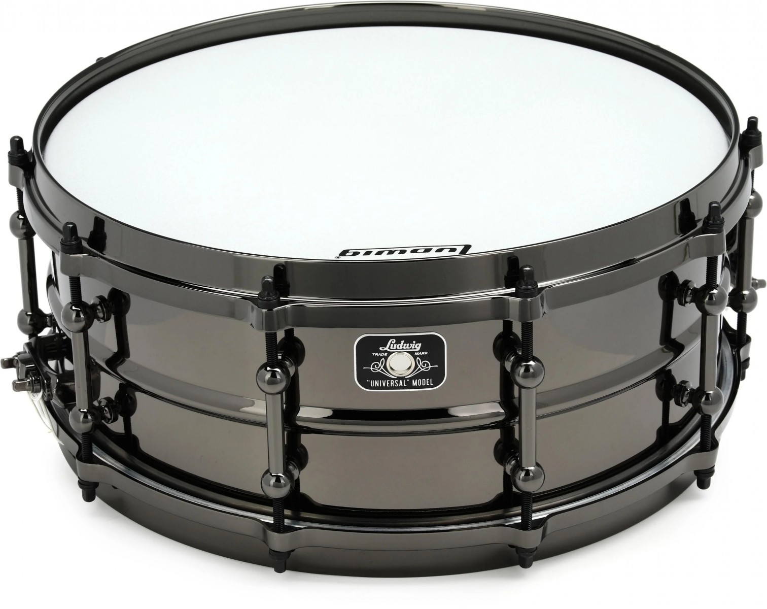 Ludwig LU5514BRDIR Universal Black Brass 5.5 x 14 İnç Trampet Ludwig LU5514BRDIR Universal Black Brass 5.5 x 14 İnç Trampet
