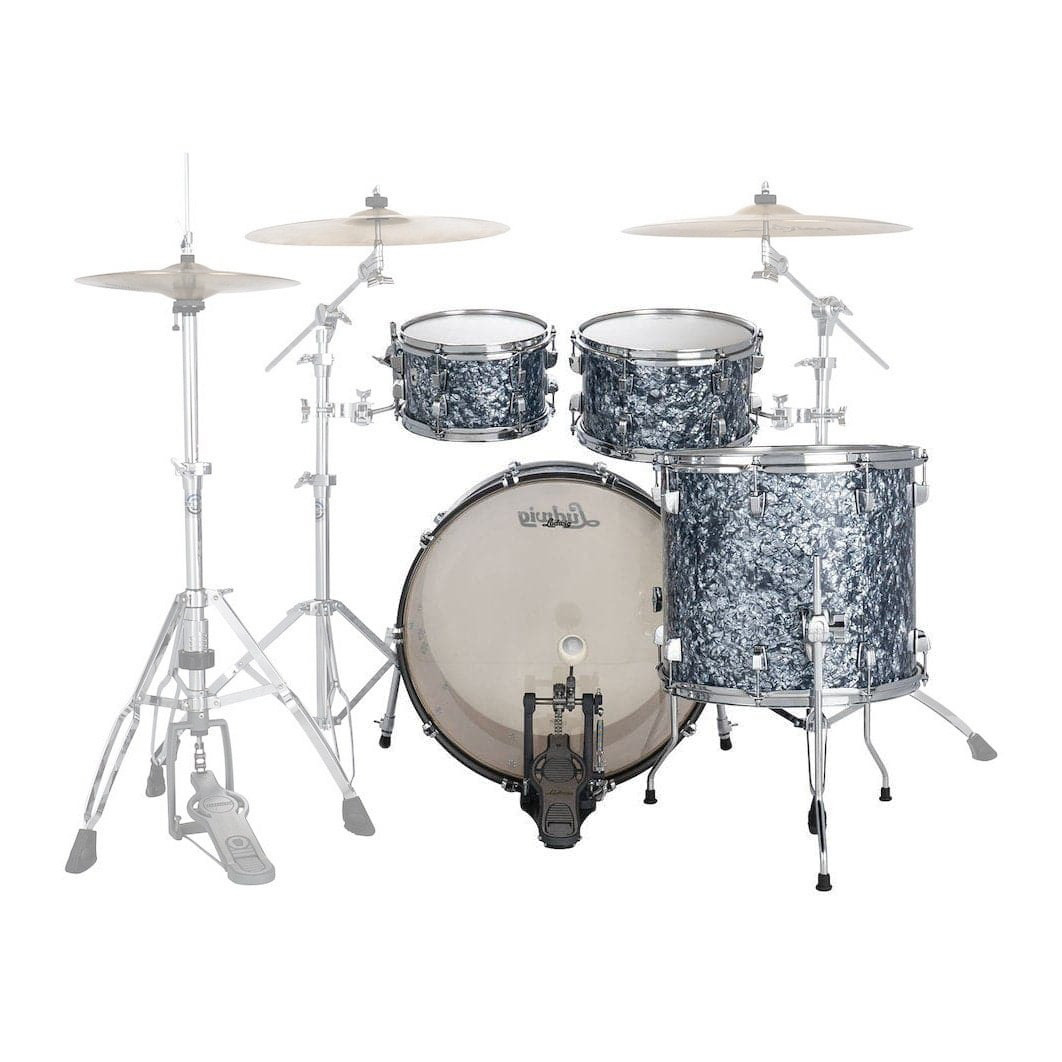 Ludwig Neusonic Downbeat Steel Blue Pearl Shell Pack Davul Seti