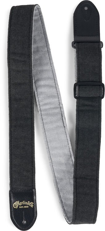 Martin 18A0148 Sea Wool Charcoal Tweed Gitar Askısı Martin 18A0148 Sea Wool Charcoal Tweed Gitar Askısı