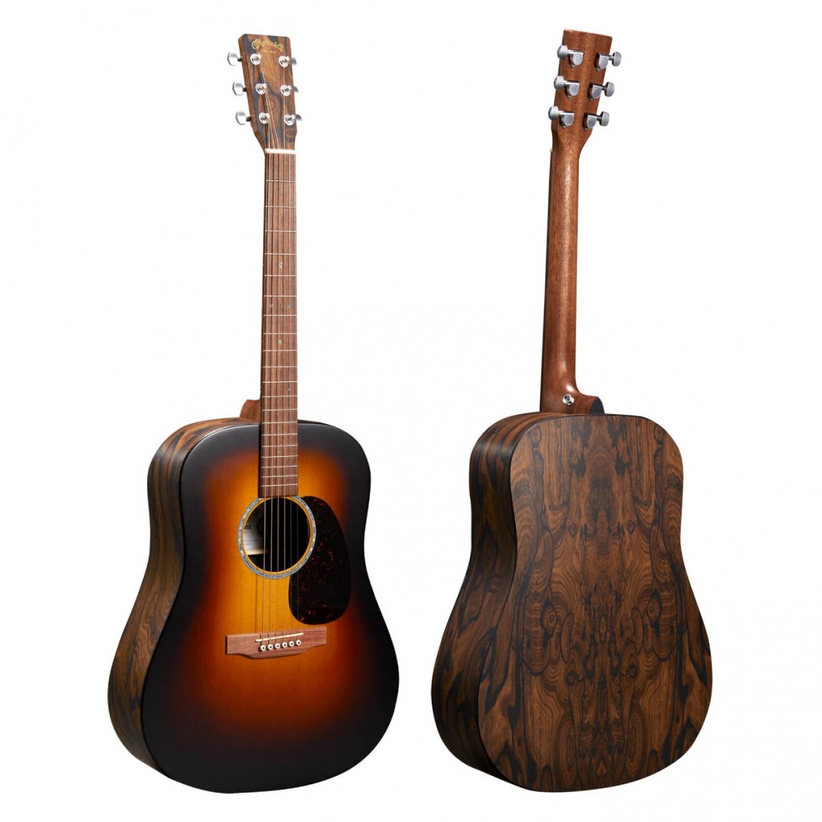 Martin D-X2E Ziricote Burst Elektro Akustik Gitar Martin D-X2E Ziricote Burst Elektro Akustik Gitar