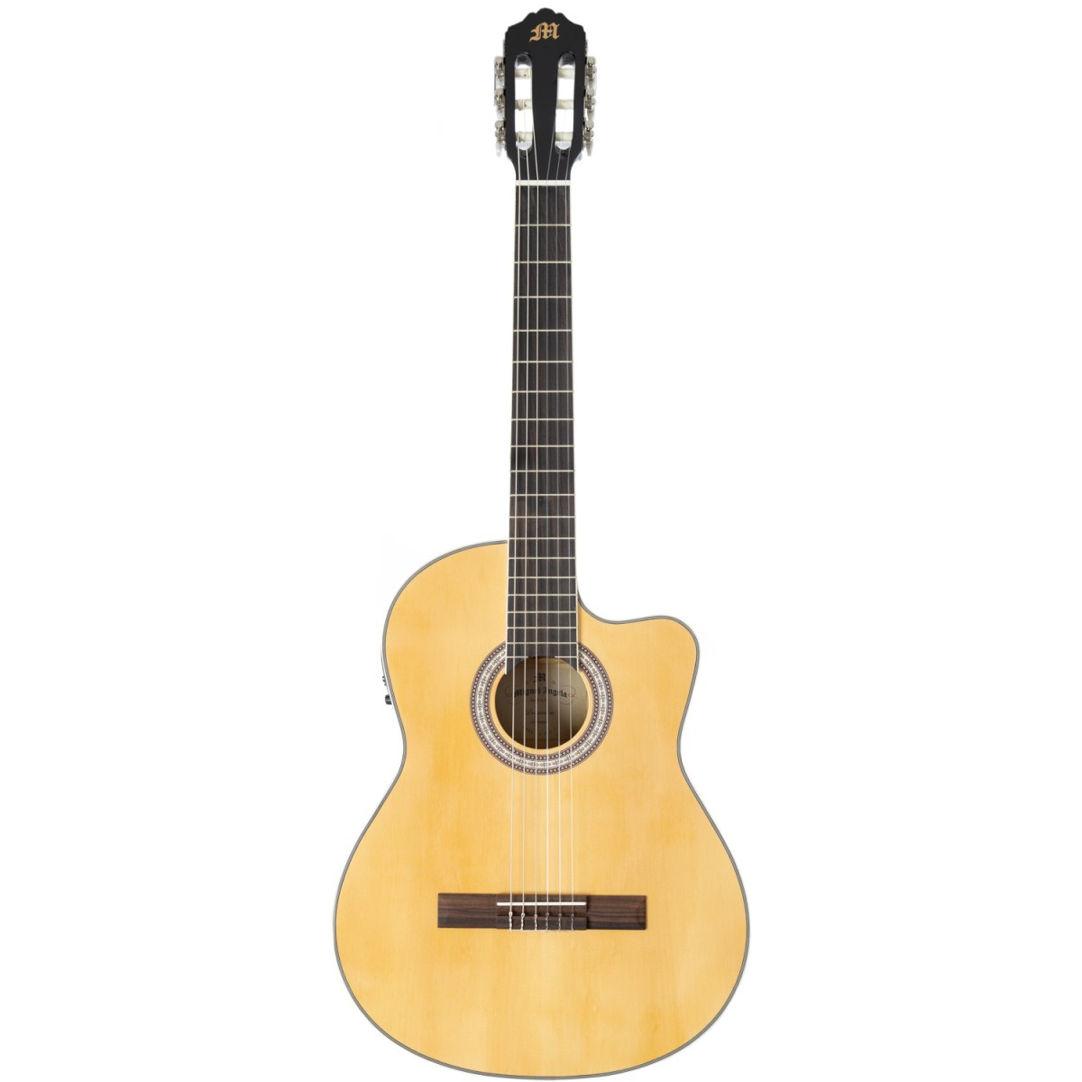 Miguel Angela MA2-CE-N Natural Elektro Klasik Gitar