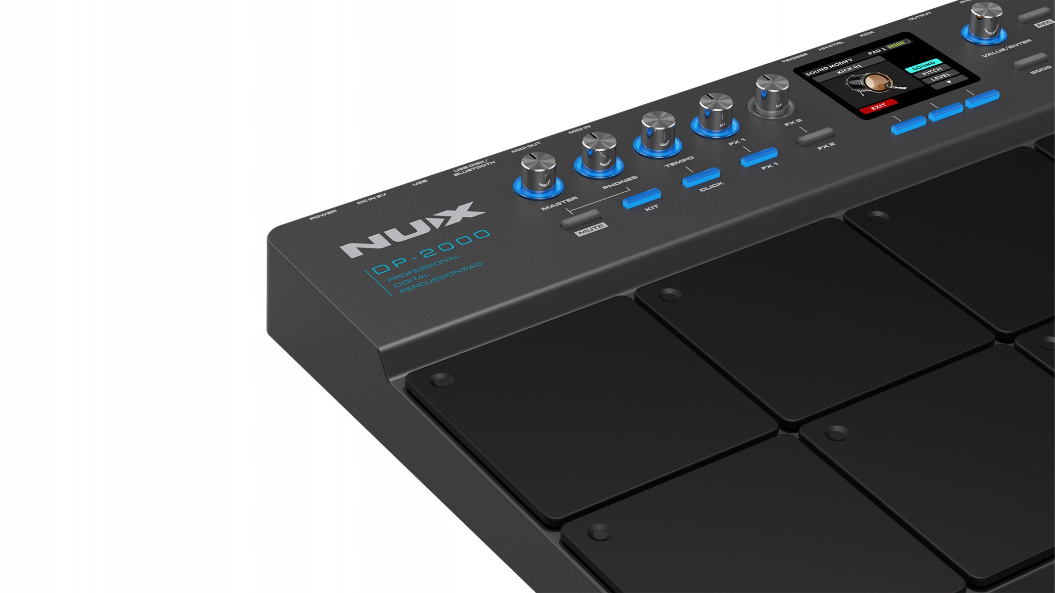 Nux DP-2000 Pad Elektronik Perküsyon Nux DP-2000 Pad Elektronik Perküsyon