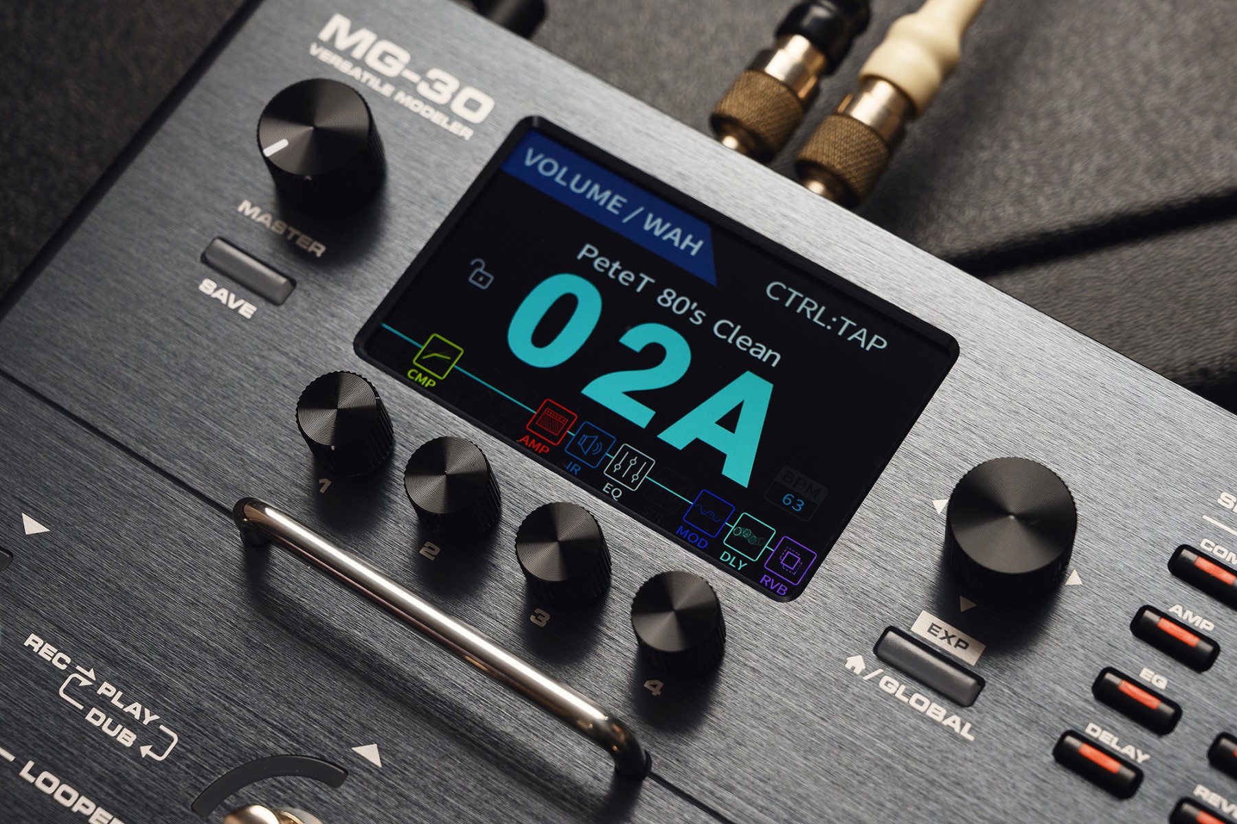 Nux MG-30 Elektro Gitar Prosesörü Nux MG-30 Elektro Gitar Prosesörü