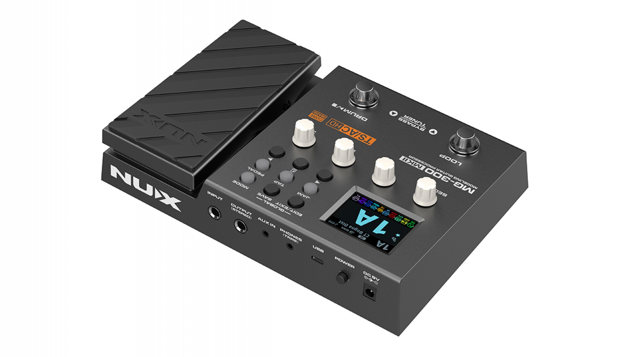 Nux MG-300 MK II Elektro Gitar Prosesörü Nux MG-300 MK II Elektro Gitar Prosesörü