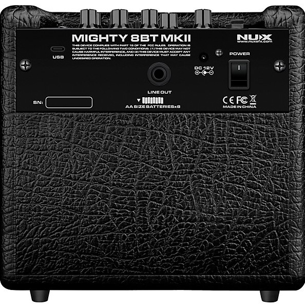 Nux Mighty 8BT MKII Taşınabilir Elektro Gitar Amfisi Nux Mighty 8BT MKII Taşınabilir Elektro Gitar Amfisi
