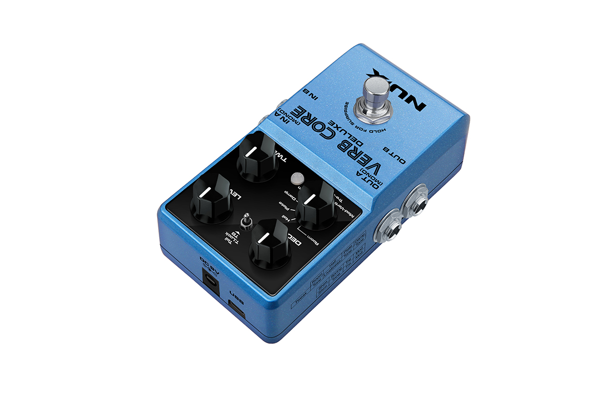 Nux Verb Core Deluxe Reverb Pedalı Nux Verb Core Deluxe Reverb Pedalı
