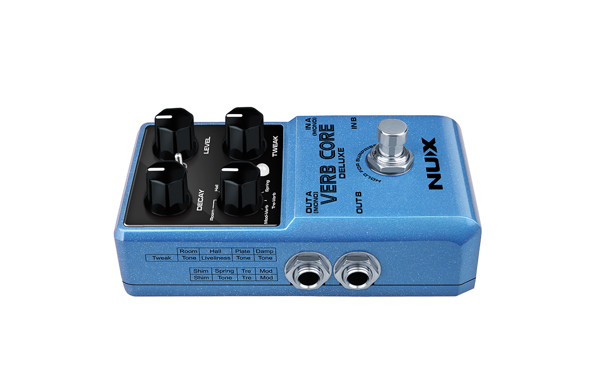 Nux Verb Core Deluxe Reverb Pedalı Nux Verb Core Deluxe Reverb Pedalı