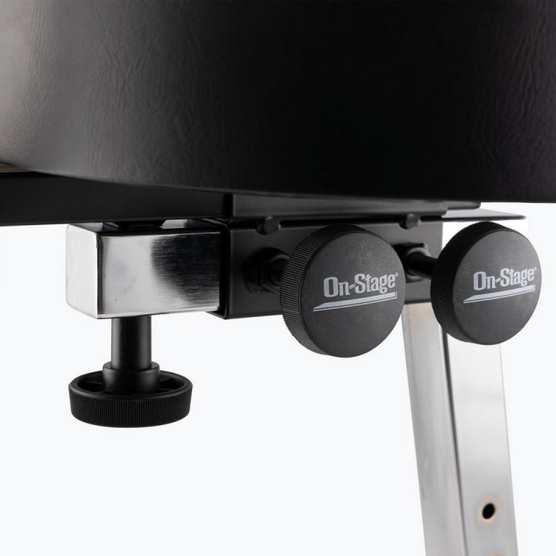 On Stage DT8500V2 Sırt Dayanaklı Gitar Askılı Müzisyen Taburesi