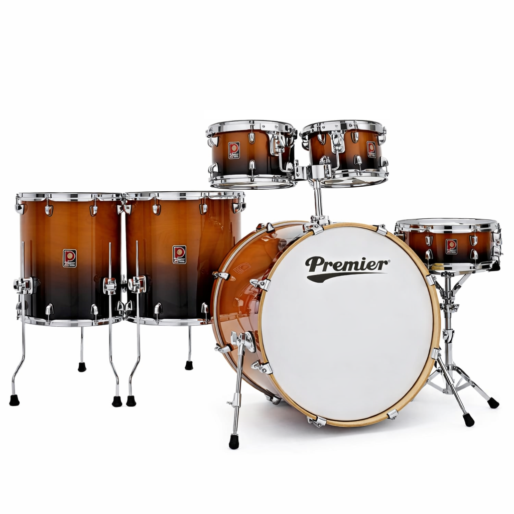 Premier Artist 22" 6pc Sunburst Shell Pack Davul Seti Premier Artist 22" 6pc Sunburst Shell Pack Davul Seti