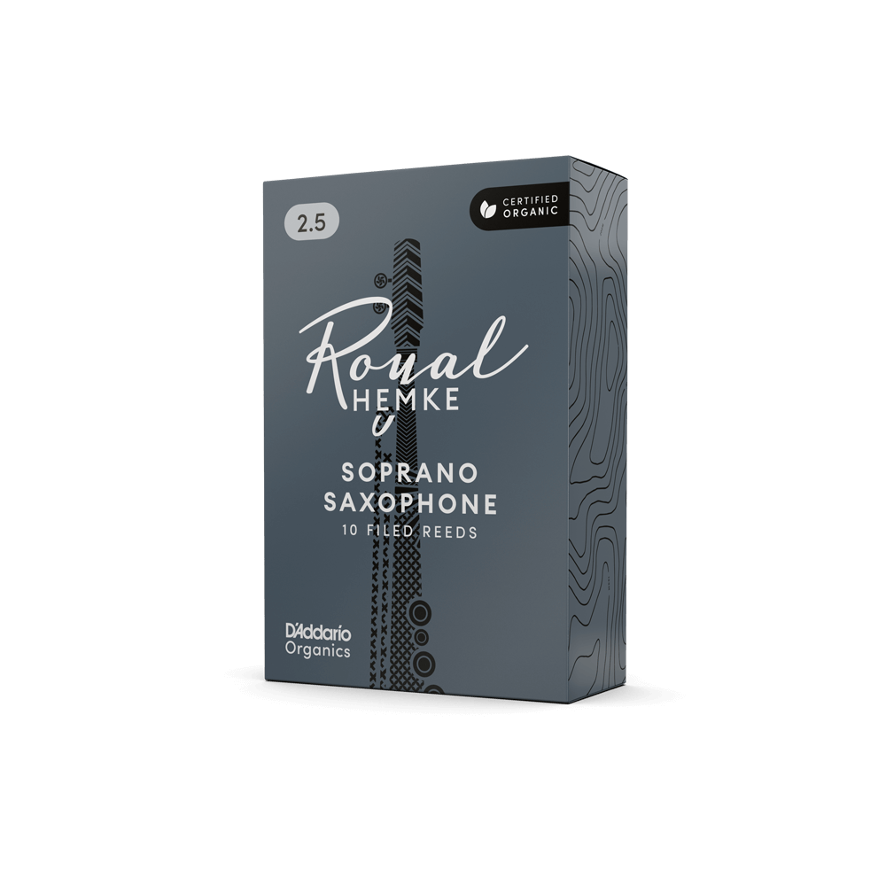 Rico Hemke RHKP10SSX250 Soprano Saksafon Kamışı No:2,5 Rico Hemke RHKP10SSX250 Soprano Saksafon Kamışı No:2,5
