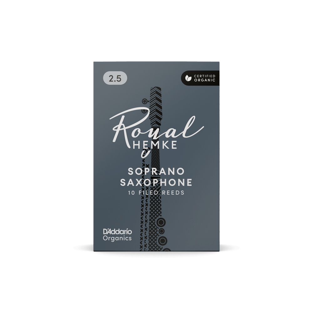 Rico Hemke RHKP10SSX250 Soprano Saksafon Kamışı No:2,5 Rico Hemke RHKP10SSX250 Soprano Saksafon Kamışı No:2,5