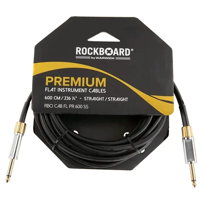RockBoard Premium Flat Enstrüman Kablosu 6 Metre RockBoard Premium Flat Enstrüman Kablosu 6 Metre