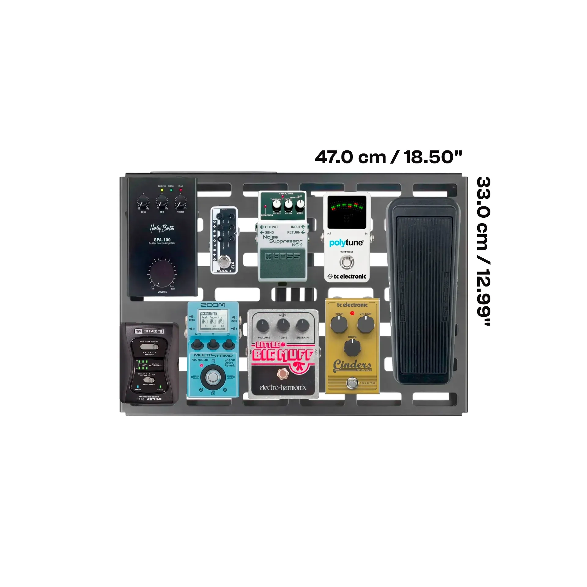 RockBoard QUAD 4.1 Pedalboard ve Flight Case RockBoard QUAD 4.1 Pedalboard ve Flight Case
