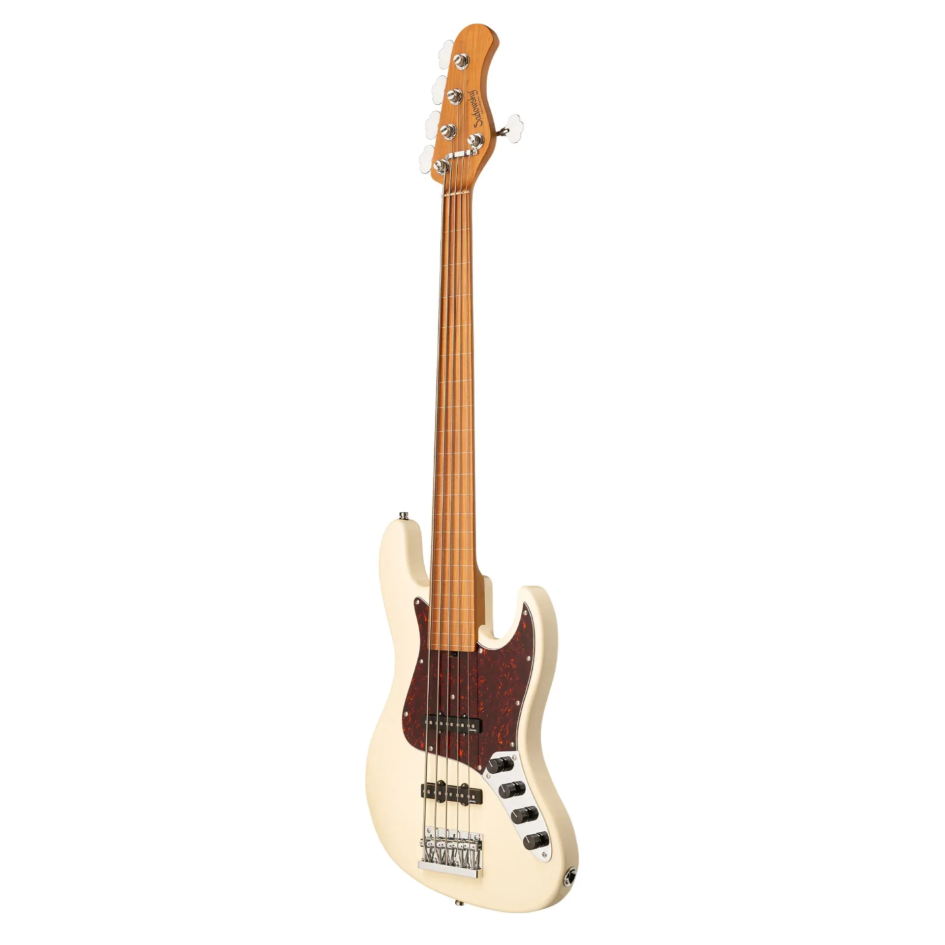 Sadowsky MetroExpress Vintage J/J Perdesiz 5 Telli Bas Gitar – Olympic White High Polish Sadowsky MetroExpress Vintage J/J Perdesiz 5 Telli Bas Gitar – Olympic White High Polish