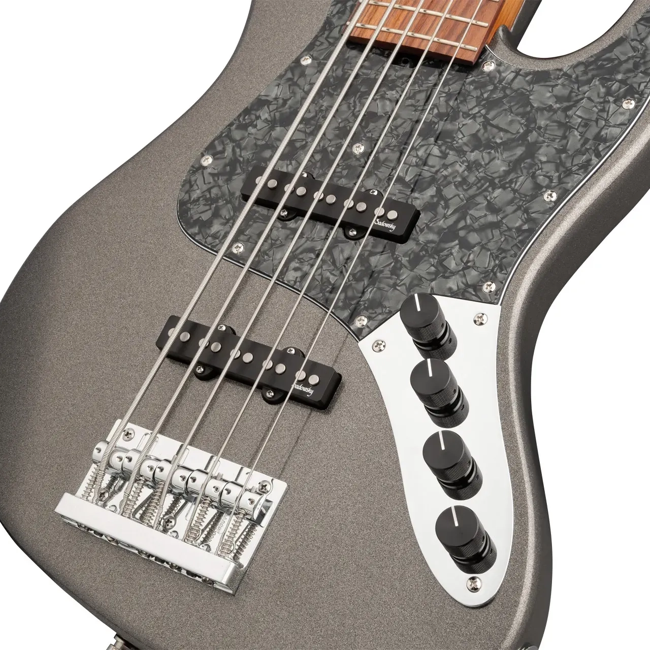 Sadowsky MetroExpress Vintage J/J 21 Perde 5 Telli Bas Gitar – Silver Metallic High Polish Sadowsky MetroExpress Vintage J/J 21 Perde 5 Telli Bas Gitar – Silver Metallic High Polish