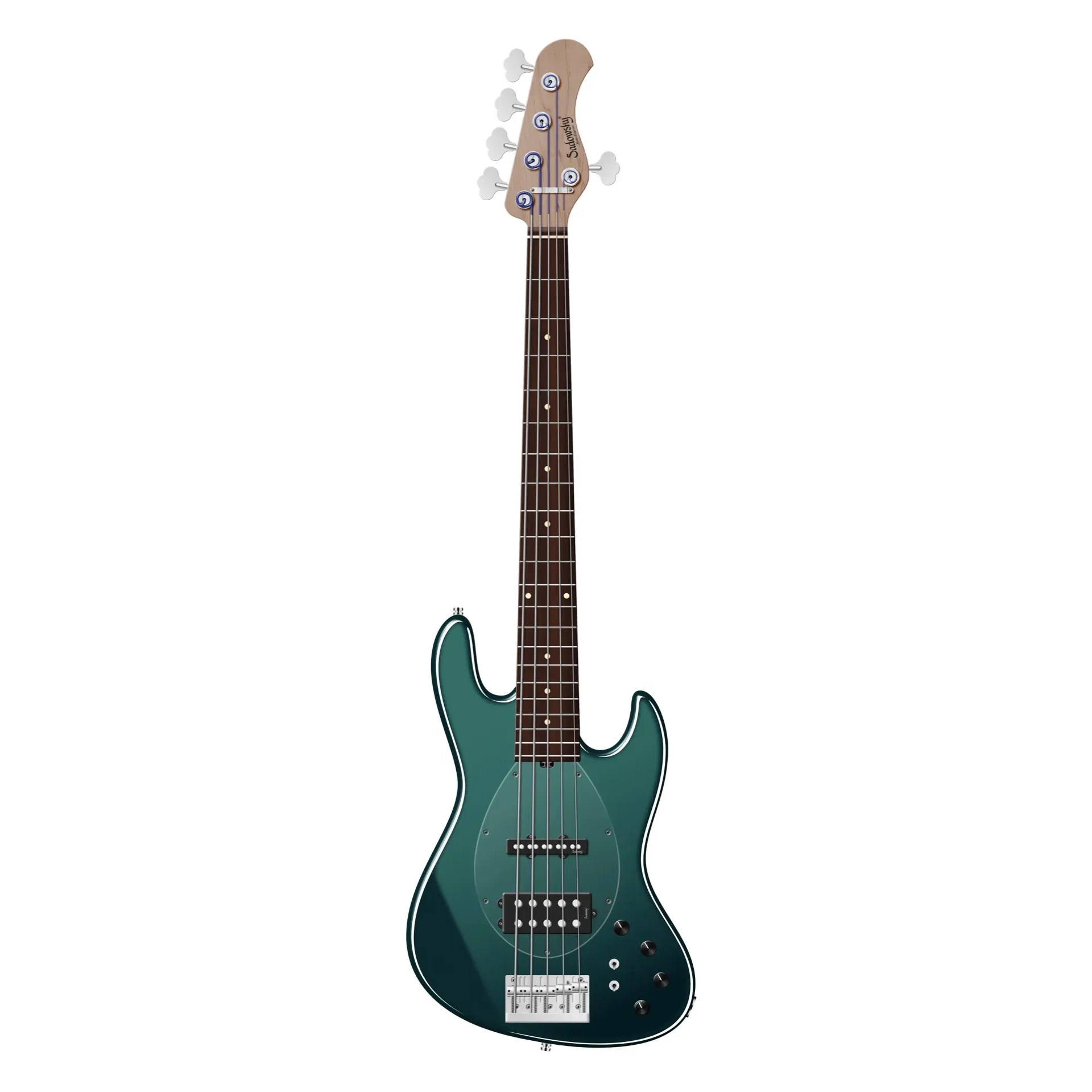 Sadowsky MetroExpress Vintage M/J 21 Perde 5 Telli Bas Gitar – Sherwood Green Metallic High Polish Sadowsky MetroExpress Vintage M/J 21 Perde 5 Telli Bas Gitar – Sherwood Green Metallic High Polish