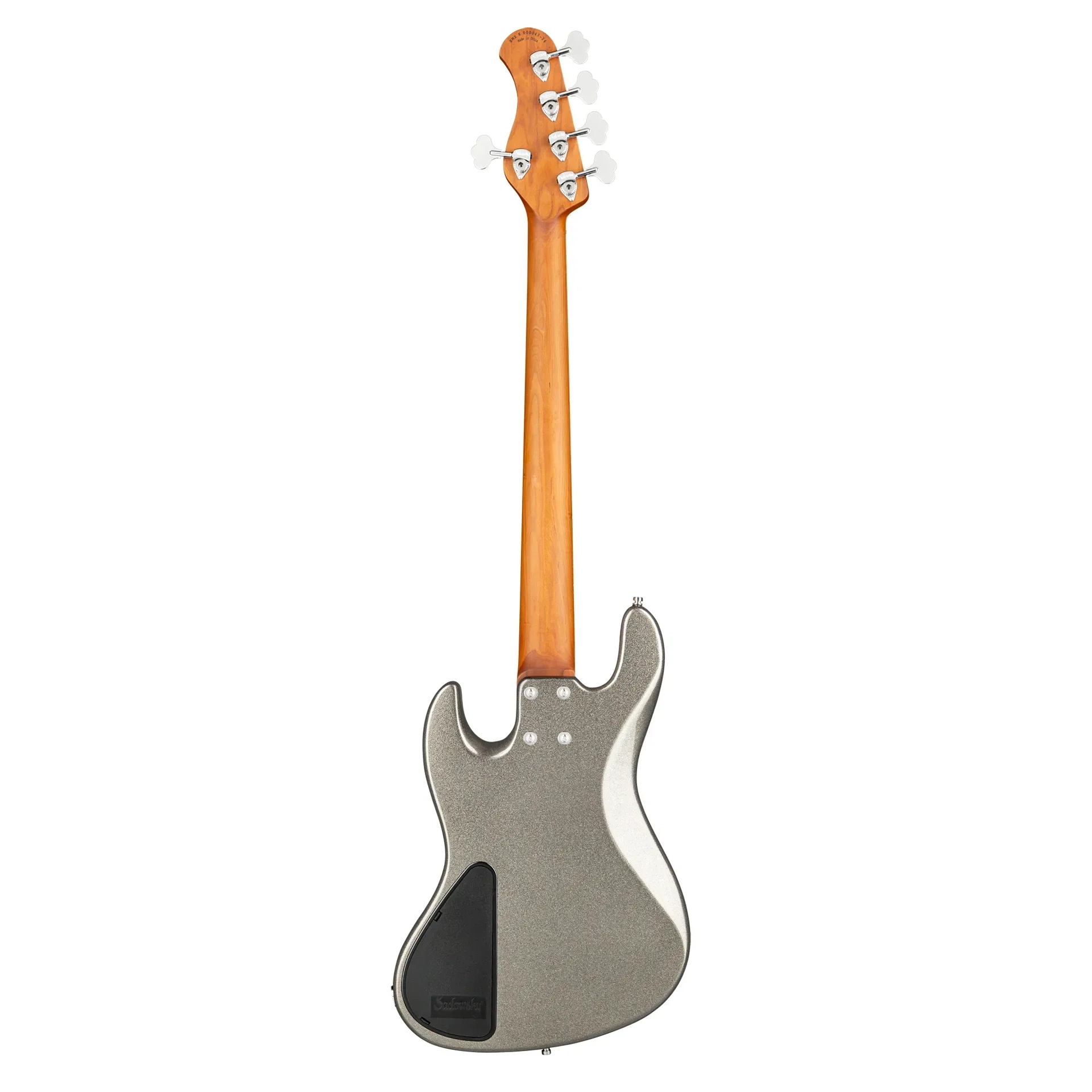Sadowsky MetroExpress Vintage M/J 21 Perde 5 Telli Bas Gitar – Silver Metallic High Polish Sadowsky MetroExpress Vintage M/J 21 Perde 5 Telli Bas Gitar – Silver Metallic High Polish