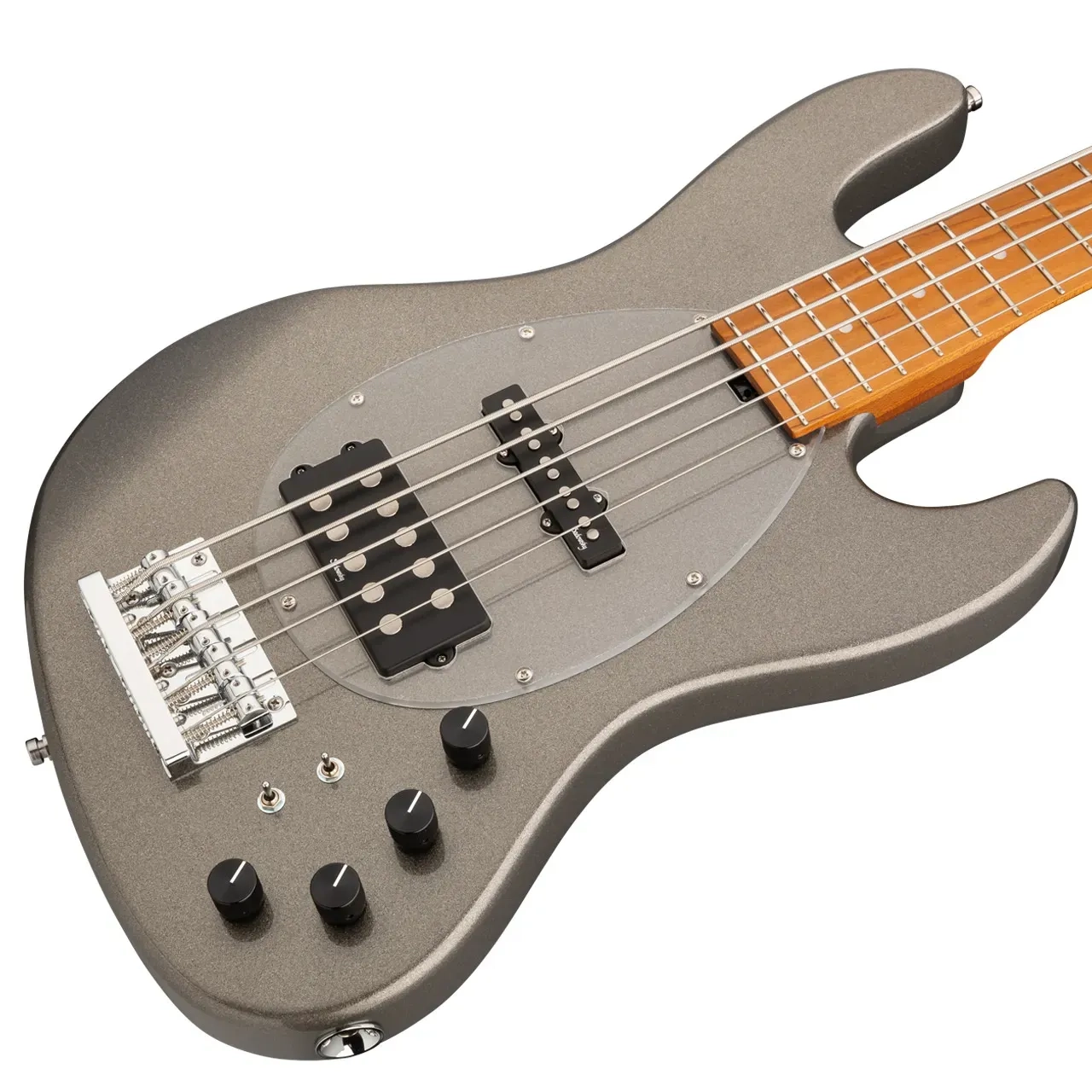 Sadowsky MetroExpress Vintage M/J 21 Perde 5 Telli Bas Gitar – Silver Metallic High Polish